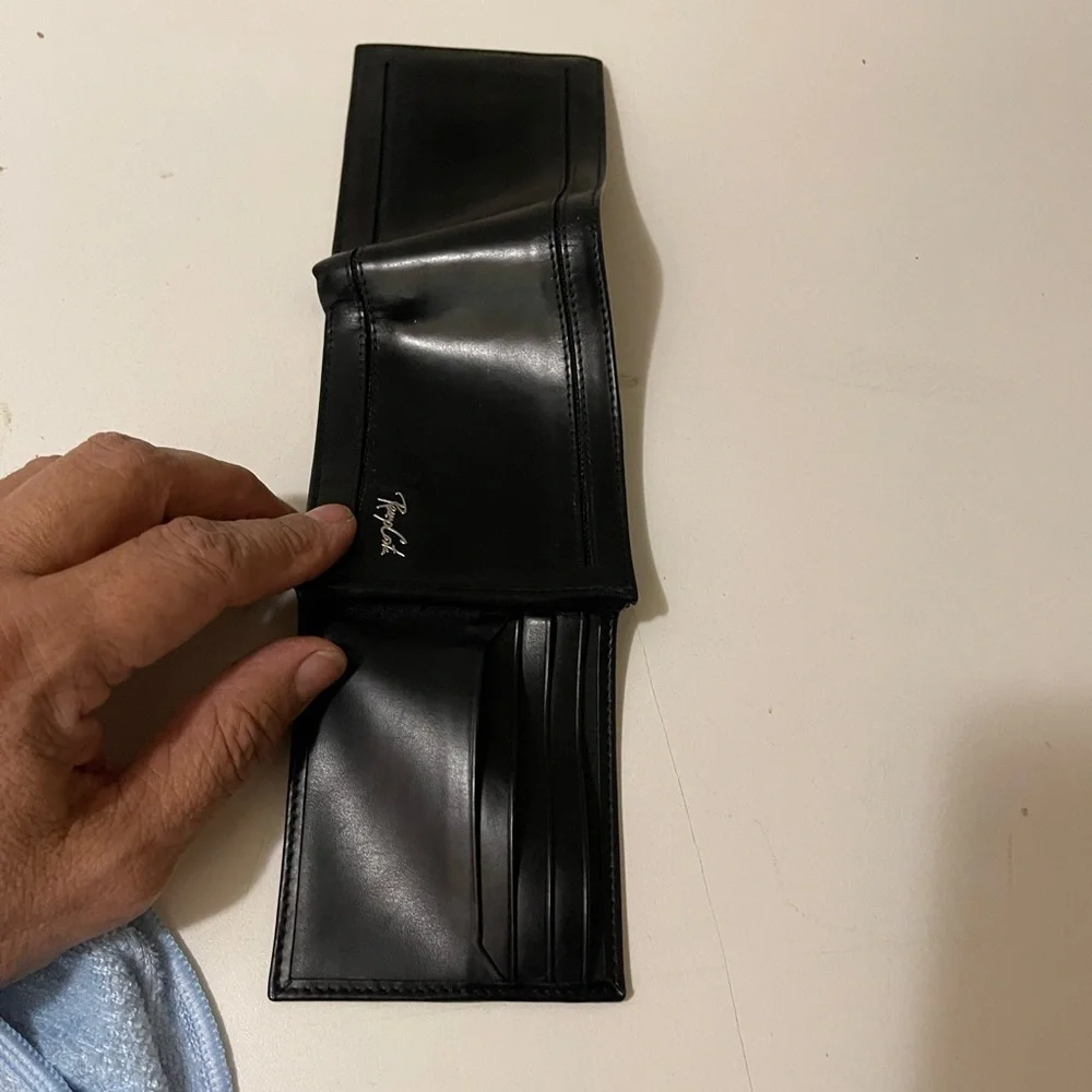 Tessa Costes leather wallet double sided slots